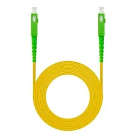Nano Cable Cable de Fibra Óptica G657A2, Conectores SC/SC APC, LSZH, 30m, Amarillo, Ref. 10.20.0030